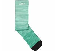 CMP Sportsocks Printed Trekking Sock Green Breathable Lightweight Striped