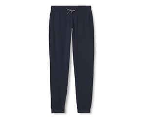 CMP Strecth French Terry Long Pant, Woman, Black Blue, 42