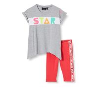 CMP - Summer Melange Jersey Tracksuit for Children, Grey Mel., 110