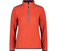 Women's half-zip fleece CMP Rouge 2XS