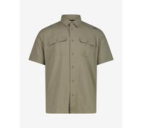 CMP Technical Plaid short sleeve polo shirt green rods - 48