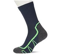 CMP - Trekking Sock Poly Mid, B.Blue-Fluo Green, 46/48