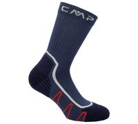 CMP - Trekking Sock Poly Mid - Walking socks size 43-45, blue