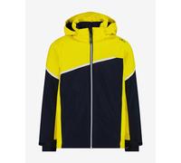 CMP Twill Ski Hooded Jacket Yellow Black Boy - 6
