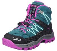 CMP Unisex Children's Rigel Mid Shoes Wp Trekking Shoes, Lake Pink Fluo, 2.5 UK Child