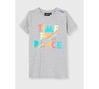CMP Unisex Children's T-Shirt Made of Melange Jersey with Stretch T-Shirt