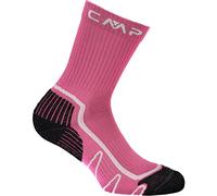 CMP UNISEX TREKKING SOCK POLY MID GERANEO-BIANCO 6-9 UK