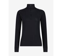 CMP Unlimitech Performance Merino Half Zip Long Sleeve Base layer top Black Women - XXS