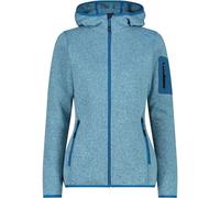 CMP - Woman Jacket Fix Hood, Anise-Jade-B.Blue, XXXL