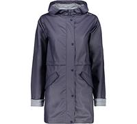 CMP - Woman Jacket Fix Hood, Black Blue, L