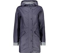 CMP - Woman Jacket Fix Hood, Black Blue, M
