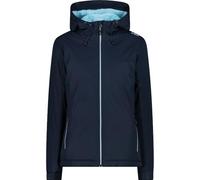 CMP - Woman Jacket Fix Hood, Black Blue, XXXL