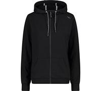 CMP - Woman Jacket Fix Hood, Black, M