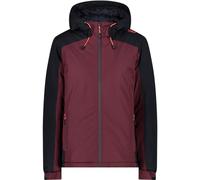 CMP - Woman Jacket Fix Hood, Burgundy, XXS