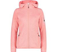 CMP - Woman Jacket Fix Hood, Peach-Chalk, L
