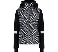 CMP Woman Jacket Fix Hood - Women - Black / White - size L- model 2024 L