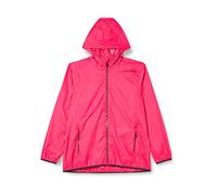 CMP - Woman Jacket Rain Fix Hood, Strawberry, M
