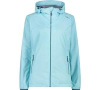 CMP - Woman Jacket Rain Fix Hood, Waterfall, XS