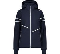 CMP - Woman Jacket Zip Hood, Black Blue, XXS