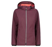 CMP - Woman Jacket Zip Hood, Burgundy, M