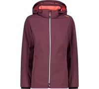 CMP - Woman Jacket Zip Hood, Burgundy, XXXL