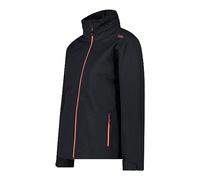 CMP - Woman Jacket Zip Hood Detachble Inn.Jacket, Anthracite-Burgundy, M