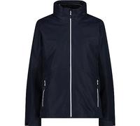 CMP - Woman Jacket Zip Hood Detachble Inn.Jacket, Black Blue, M