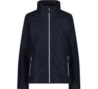 CMP - Woman Jacket Zip Hood Detachble Inn.Jacket, Black Blue, M