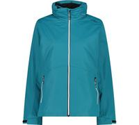 CMP - Woman Jacket Zip Hood Detachble Inn.Jacket, Teal, M