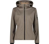 CMP - Woman Jacket Zip Hood, Mel-Black Sesame, XL