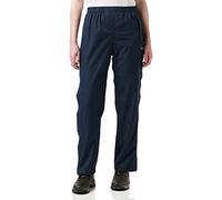CMP - Woman Pant Rain With Full Lenght Side Zips, Black Blue, S