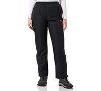 CMP - Woman Pant Rain With Lining And Full Lenght Side Zips, Black, XL