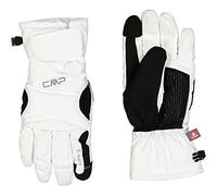 CMP - Woman Taslan Ski Gloves, White, 8