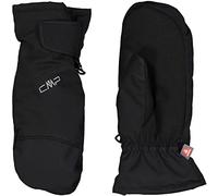 CMP - Woman Taslan Ski Mitten, Black, 8