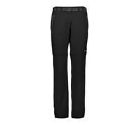 CMP Women Dry Function Zip Off Pant - Nero, Size 20
