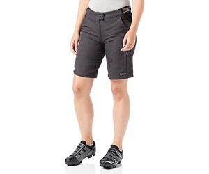 CMP Women’s 3c96476 Mountain Bike Shorts, Womens, 3C96476, nero, XX-Small