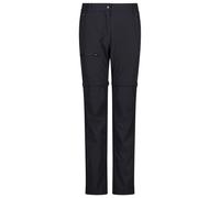 CMP - Women's 4-Way Stretch Zip Off Pant - Zip-off trousers size 34, black