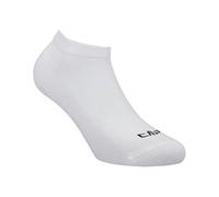 CMP - Bamboo Invisibile Sock Tripack Wmn, White, 36/38
