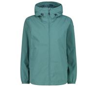 CMP - Women's ClimaProtect Jacket Fix Hood - Parka size 42, turquoise
