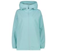 CMP - Women's ClimaProtect Jacket Fix Hood - Parka size 46, blue/turquoise