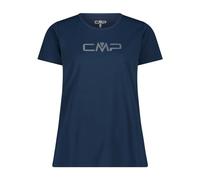 CMP Women's CO T-Shirt Blue-Grey UK XXS