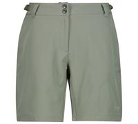 CMP - Women's Free Bike Bermuda w/ Inner Mesh Underwear - Cycling bottoms size 42, olive