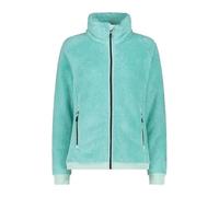 CMP - Women's Highloft Fleece Jacket, Aqua-Darker, 20