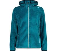 CMP Women's Giacca in Pile Highloft Da Donna Con Cappuccio Fisso Jacket