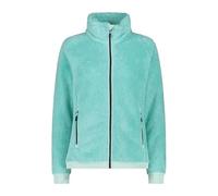 CMP - Women's Highloft Fleece Jacket, Aqua-Darker, 20