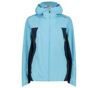 CMP - Women's Jacket Fix Hood 2 Layer - Waterproof jacket size 38, blue