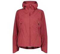 CMP - Women's Jacket Fix Hood 2 Layer - Waterproof jacket size 48, red