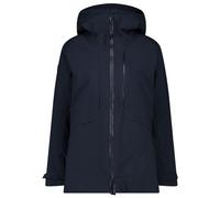 CMP Women's long jacket in mechanical stretch loose fit for skiing and snowboarding - Ski jacket - Women's Black Blue L
