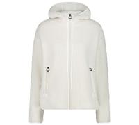CMP - Women's Jacket Fix Hood Bonded Teddy - Fleece jacket size 48, white