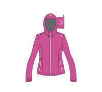 CMP WOMEN'S JACKET FIX HOOD FUXIA UK 14